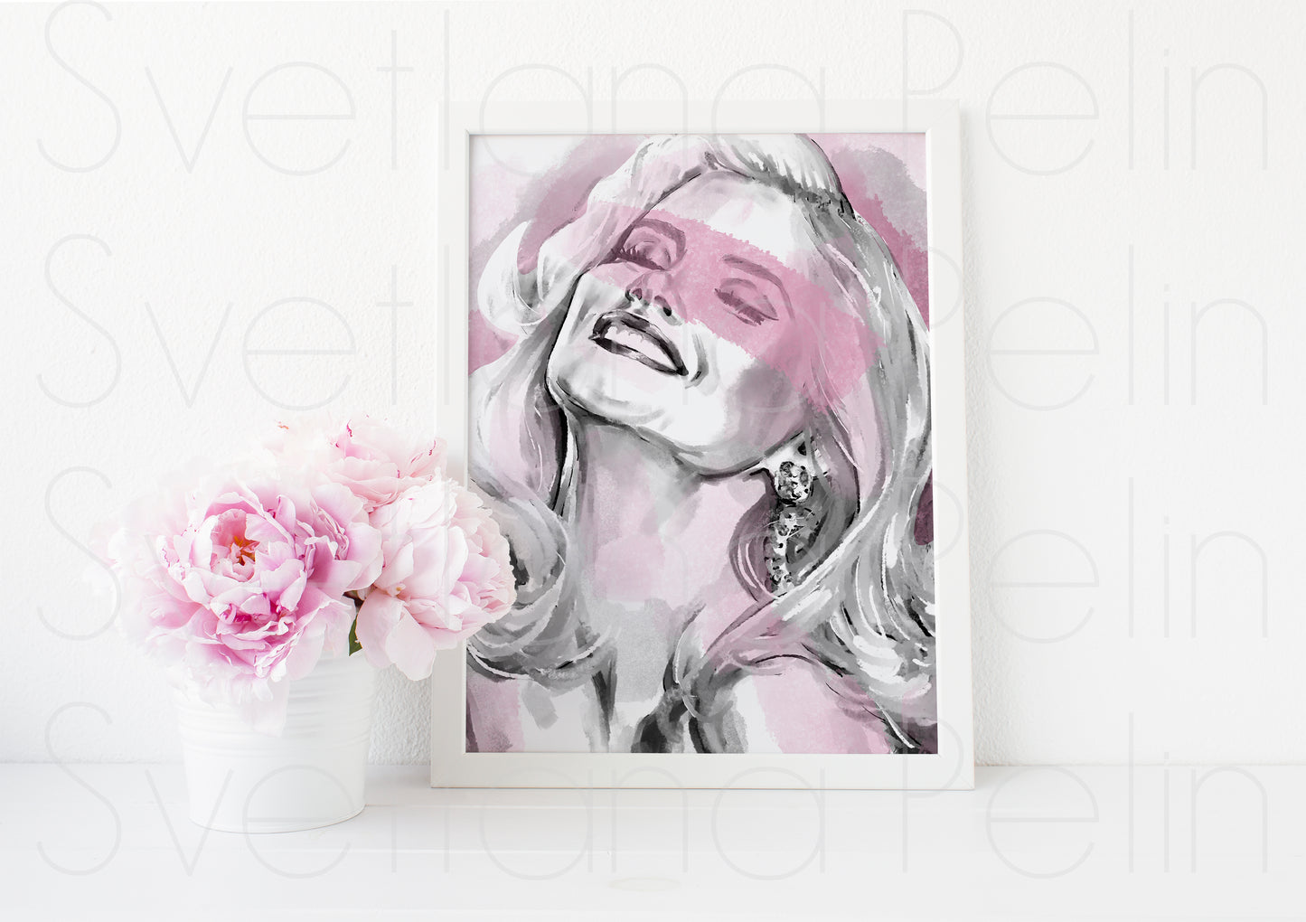 Anna Nicole, ART PRINT Signed by Artist