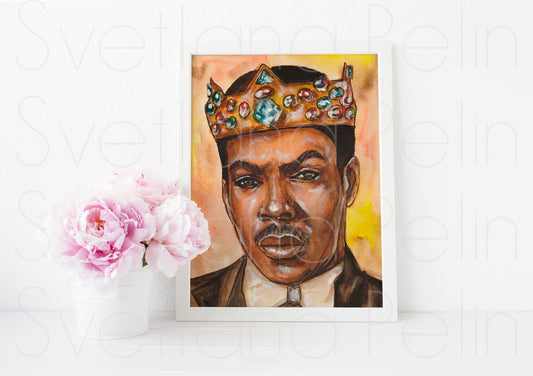 Eddie Murphy, ART PRINT Signed by Artist