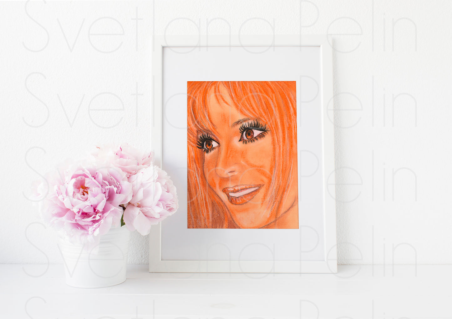 Mylene, ART PRINT Signed by Artist