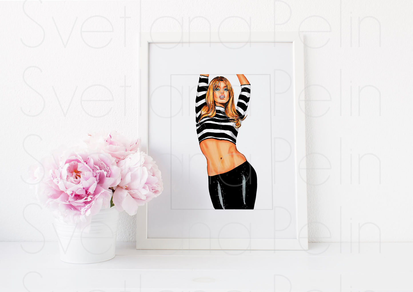 Kylie Minogue, KM, ART PRINT Signed by Artist