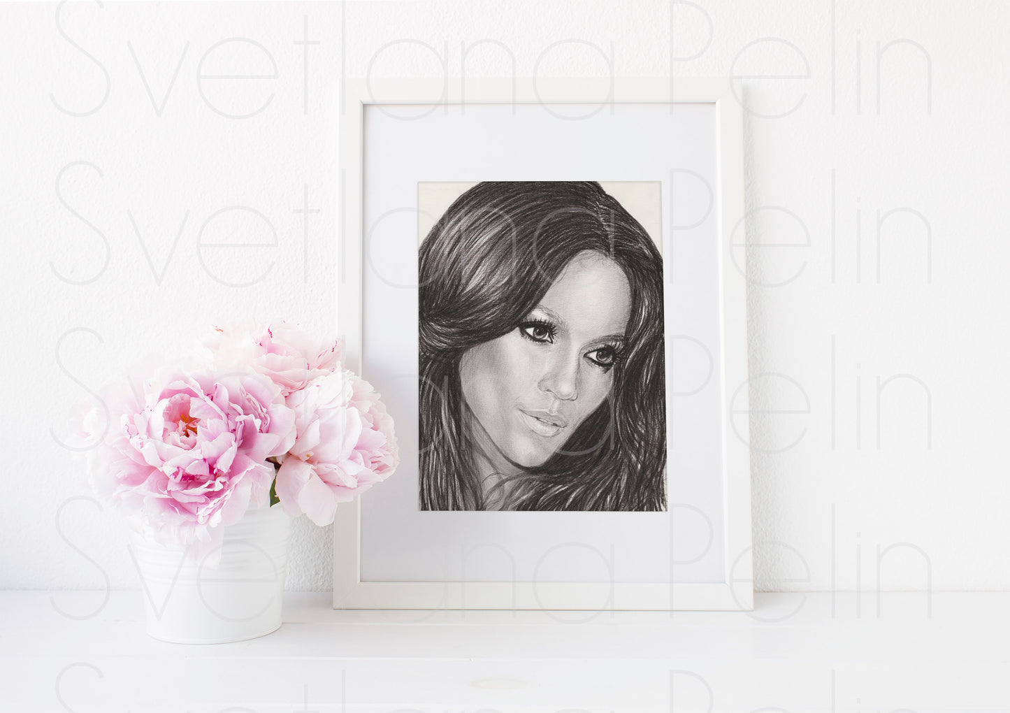 Jennifer Lopez, ART PRINT Signed by Artist