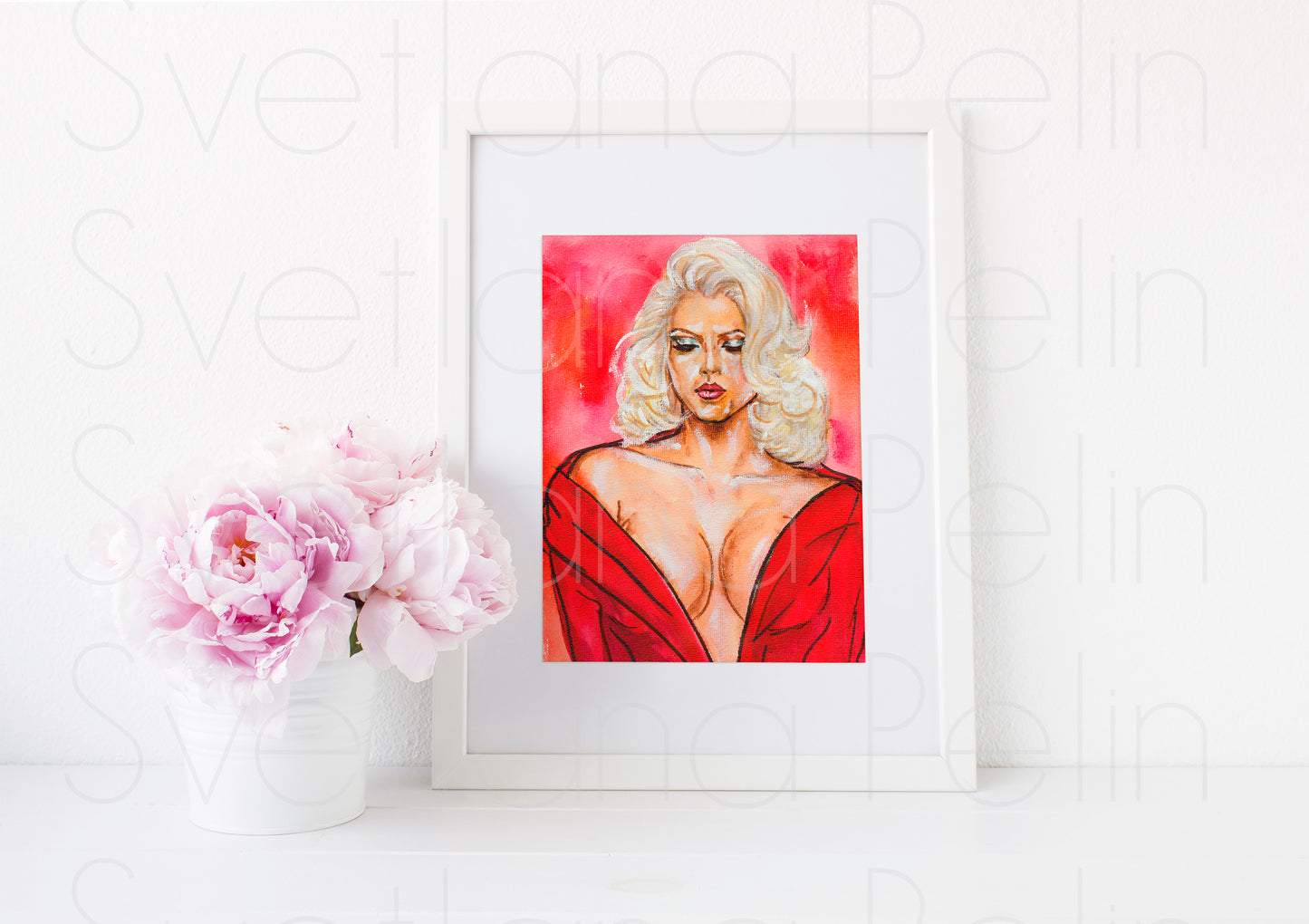 Anna Nicole, ART PRINT Signed by Artist