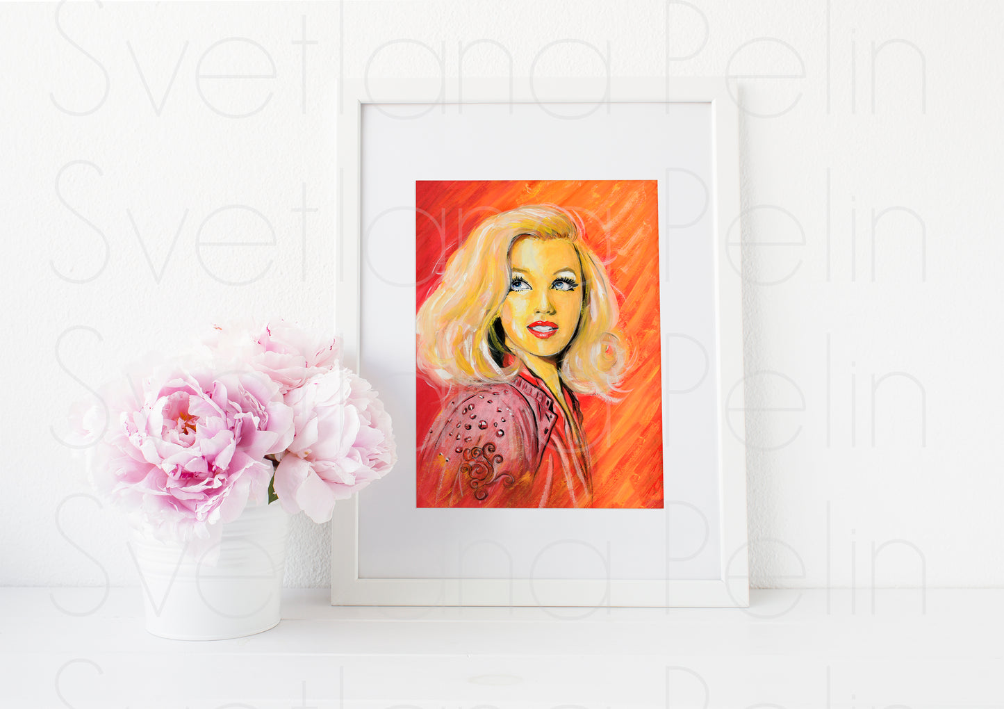 Marilyn Monroe, The Misfits, ART PRINT Signed by Artist