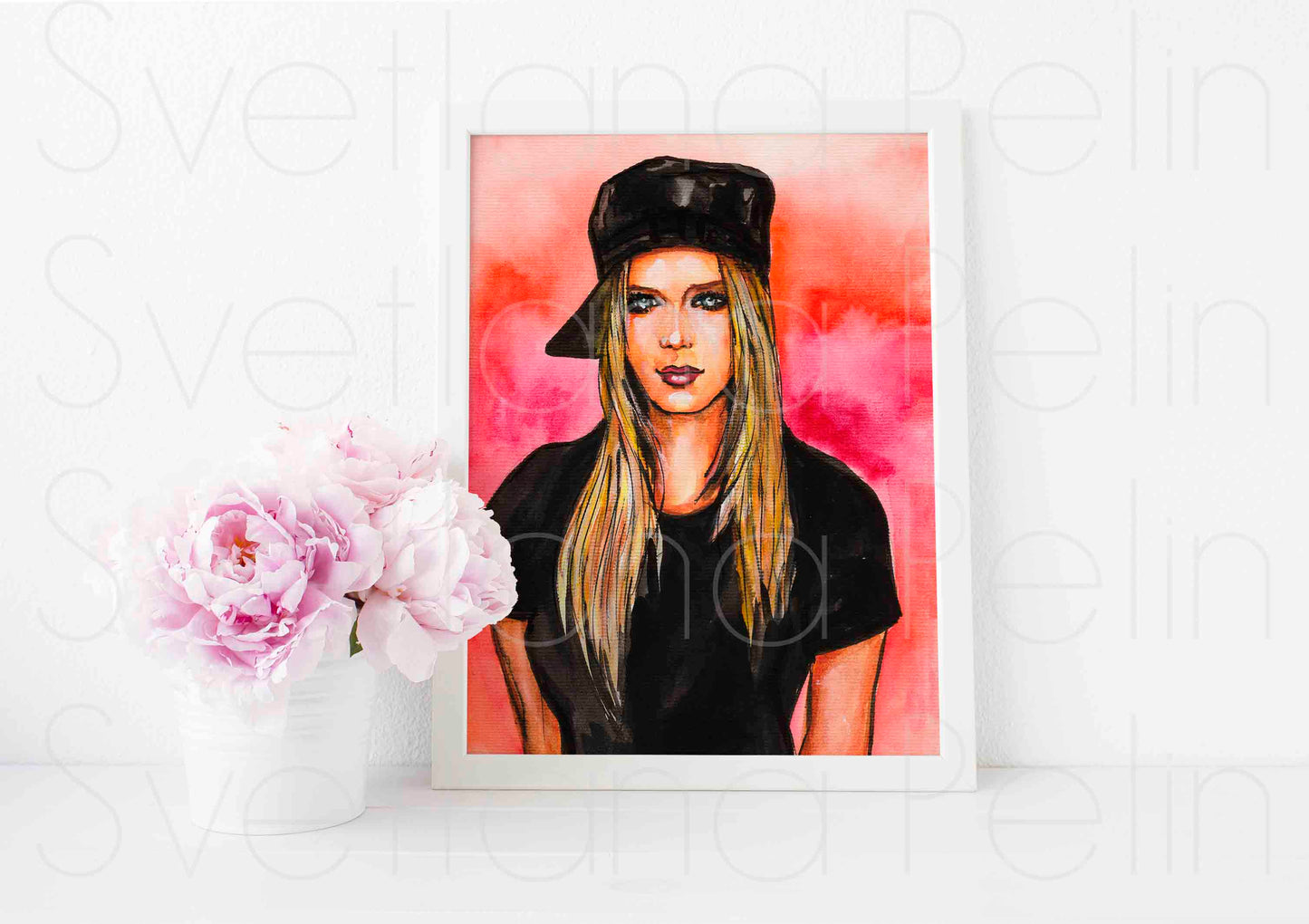 Avril Lavigne, ART PRINT Signed by Artist