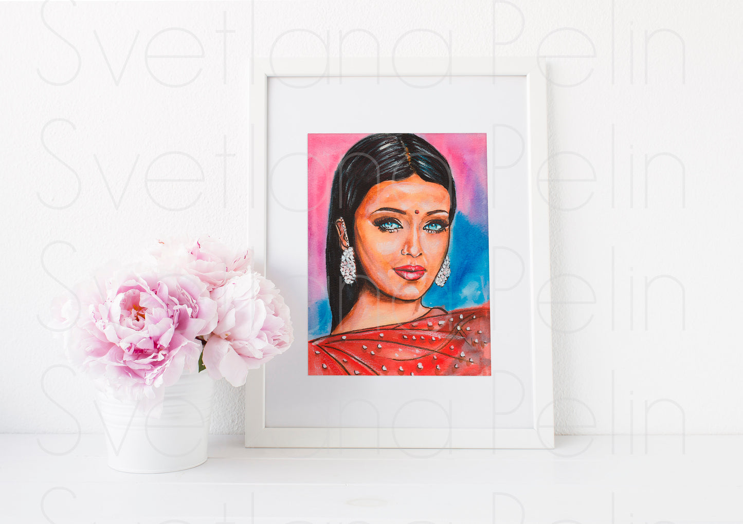 Aishwarya Rai, ART PRINT Signed by Artist