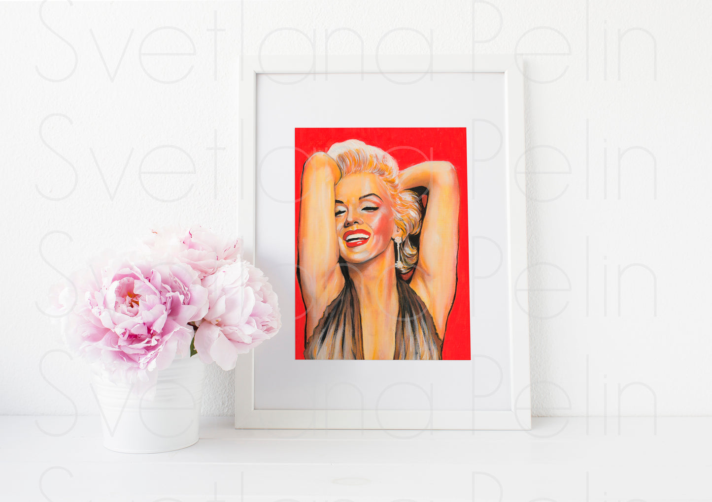 Marilyn Monroe, Gene Kornman, ART PRINT Signed by Artist