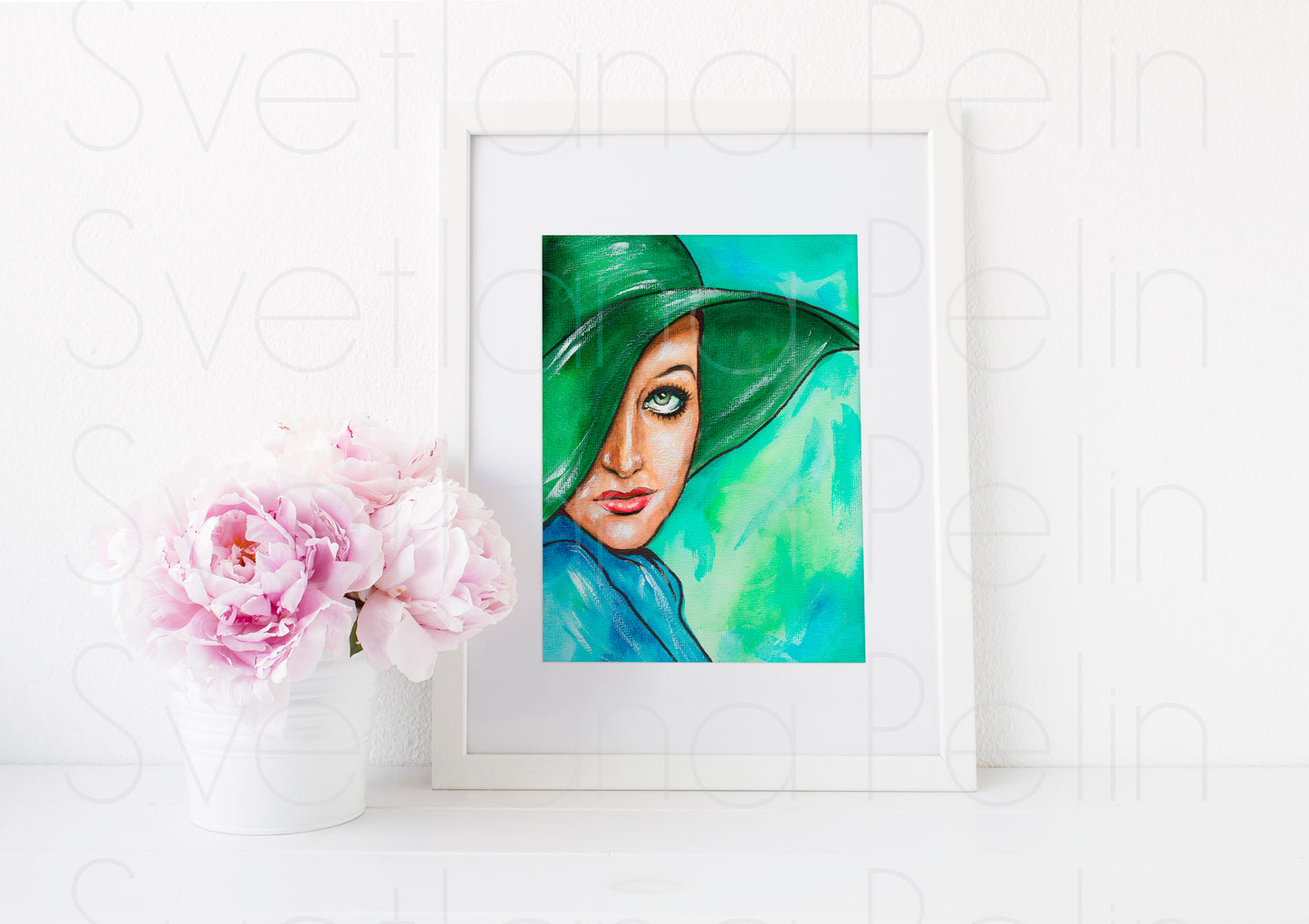 Joan Crawford, ART PRINT Signed by Artist