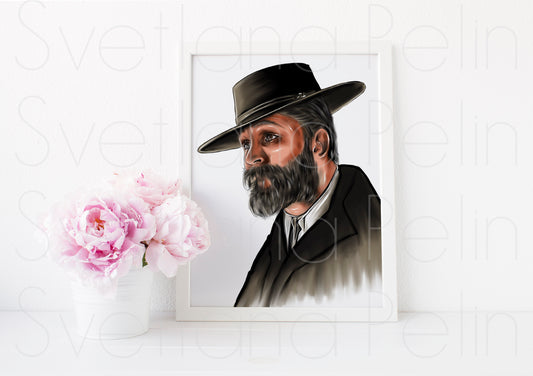 Tom Hardy, ART PRINT Signed by Artist
