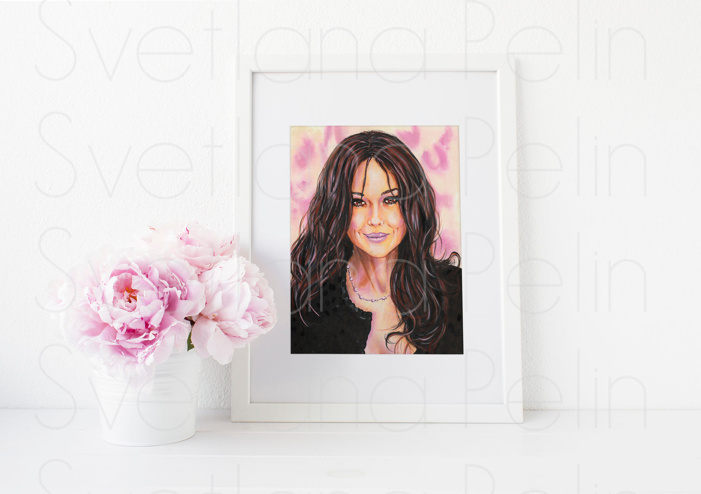 Monica Bellucci, ART PRINT Signed by Artist