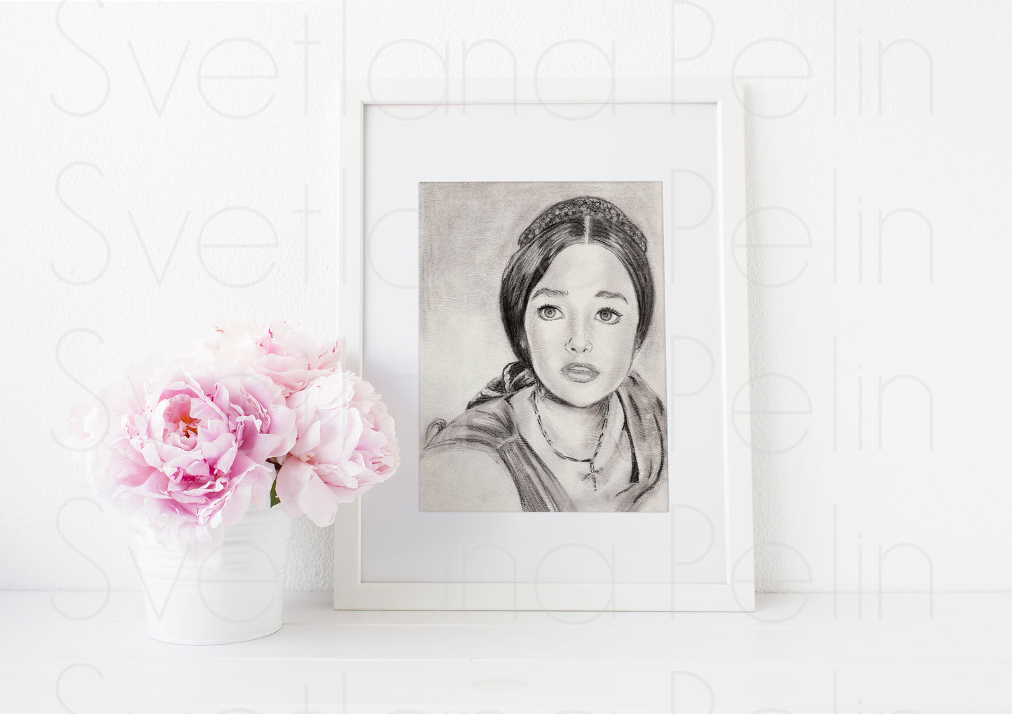 Olivia Hussey, Romeo and Juliet, Juliet Capulet, ART PRINT Signed by Artist