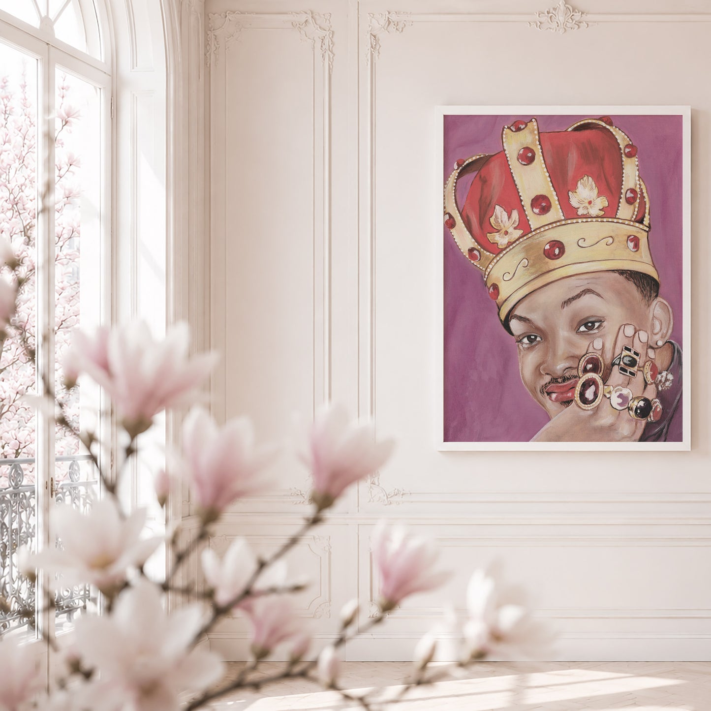 Will Smith. Museum Framed Print