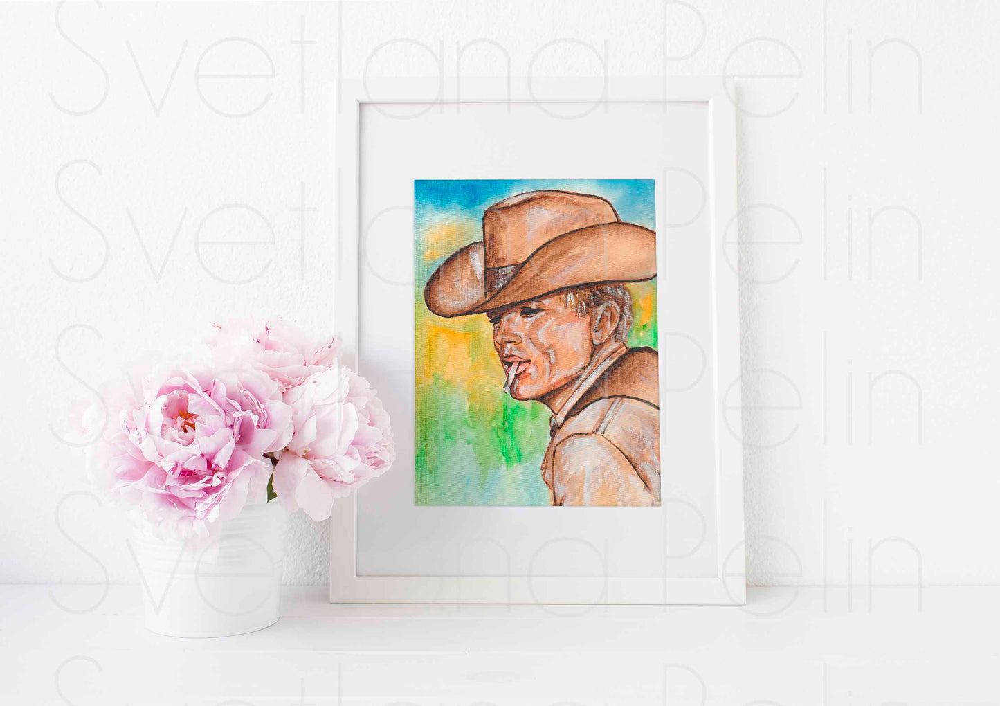 James Dean, JD, ART PRINT Signed by Artist