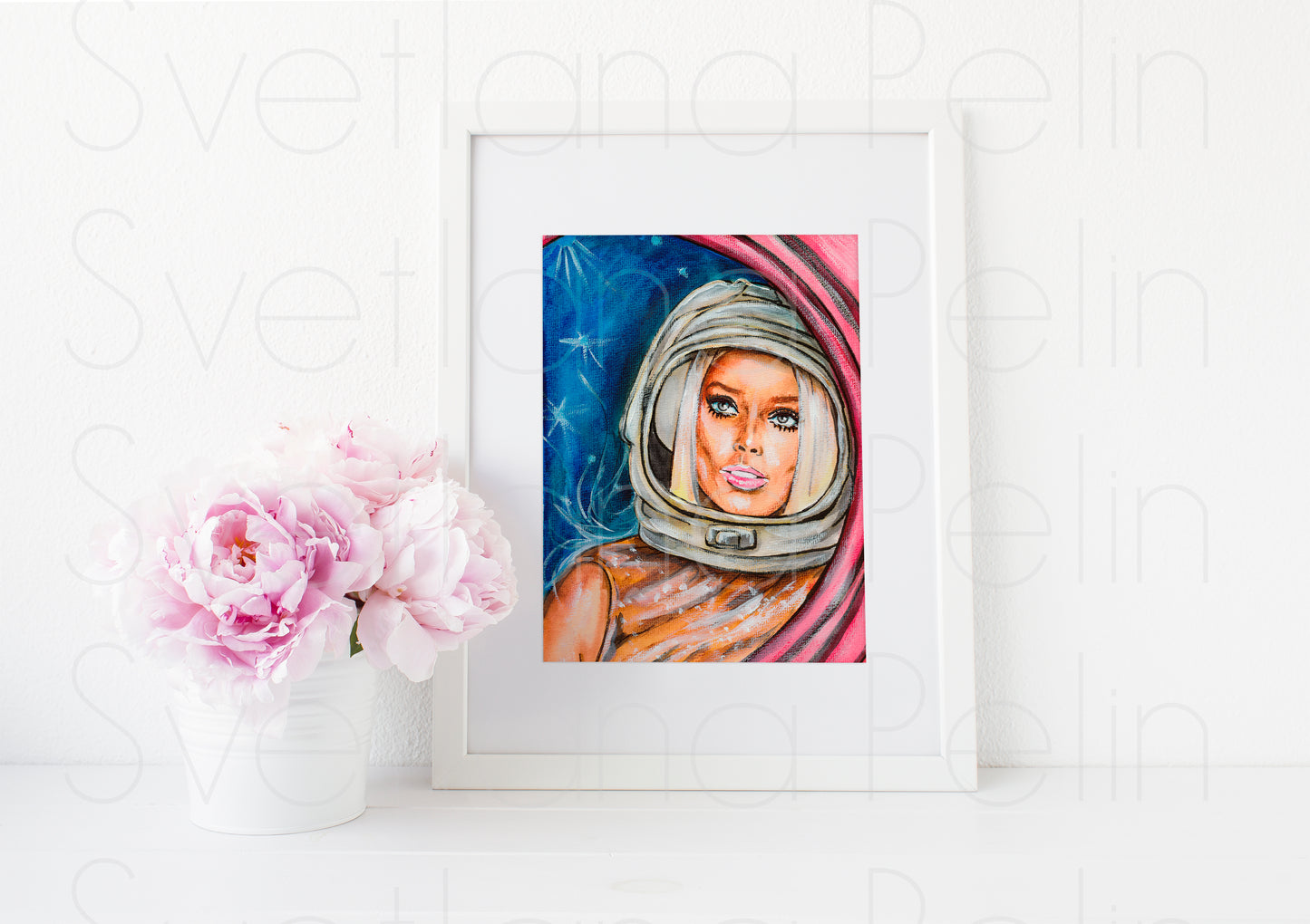 Margot Robbie, ART PRINT Signed by Artist