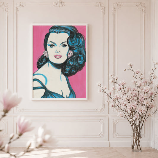 Jane Russell. Museum Framed Print
