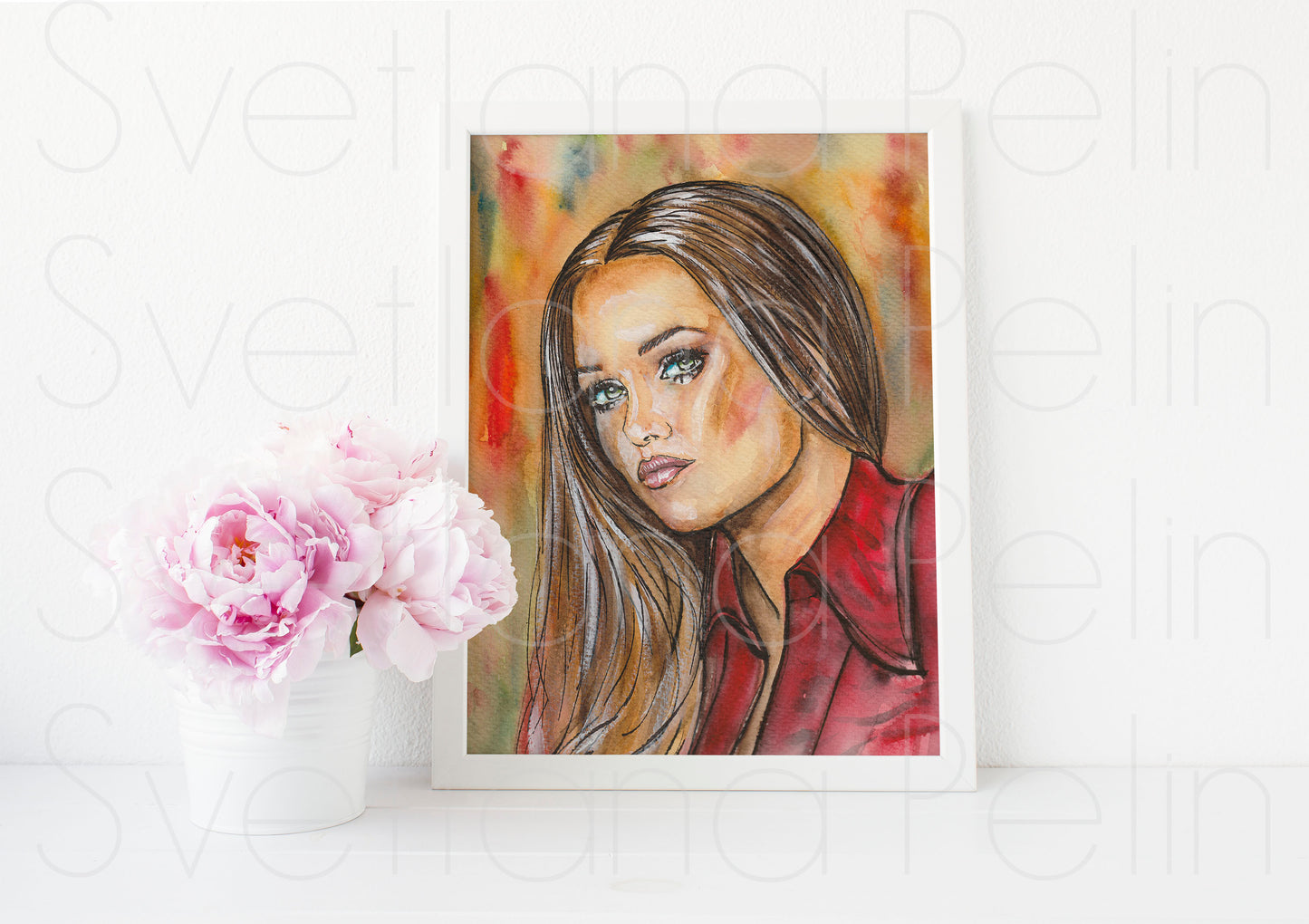 Vanessa Paradis, ART PRINT Signed by Artist