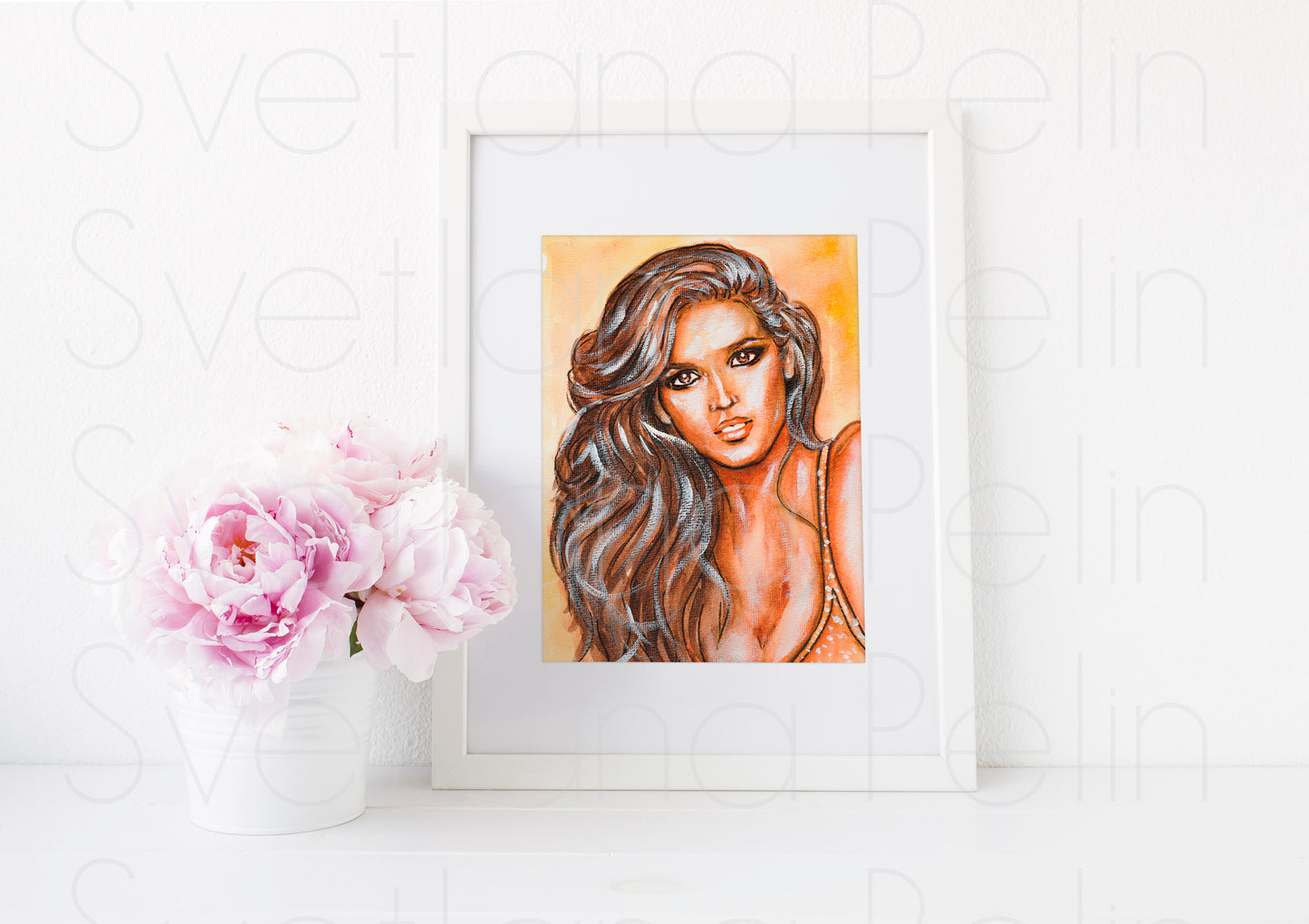 Gia Carangi, ART PRINT Signed by Artist