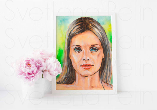 Mena Suvari, ART PRINT Signed by Artist