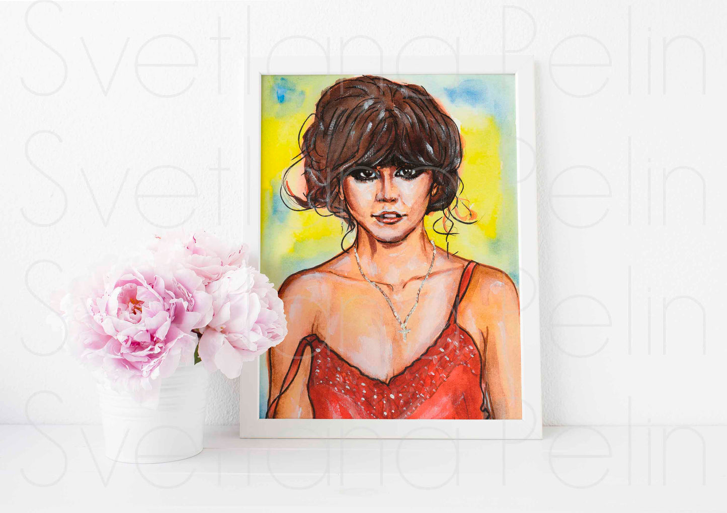 Linda Ronstadt, ART PRINT Signed by Artist