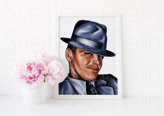 Jack Nicholson, ART PRINT Signed by Artist