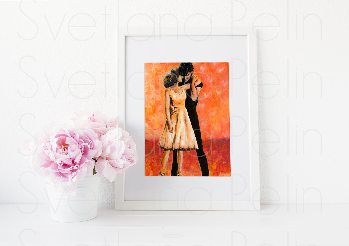 Jennifer Grey, Patrick Swayze, Dirty Dancing, ART PRINT Signed by Artist