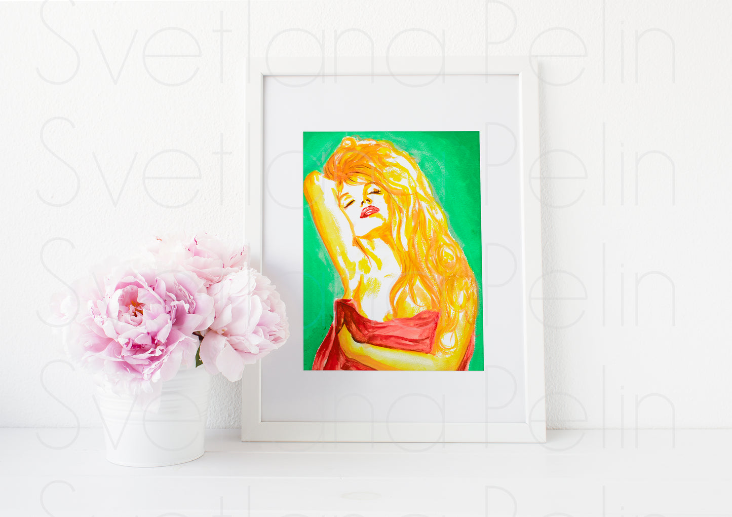 Marilyn Monroe, Milton Greene, ART PRINT Signed by Artist