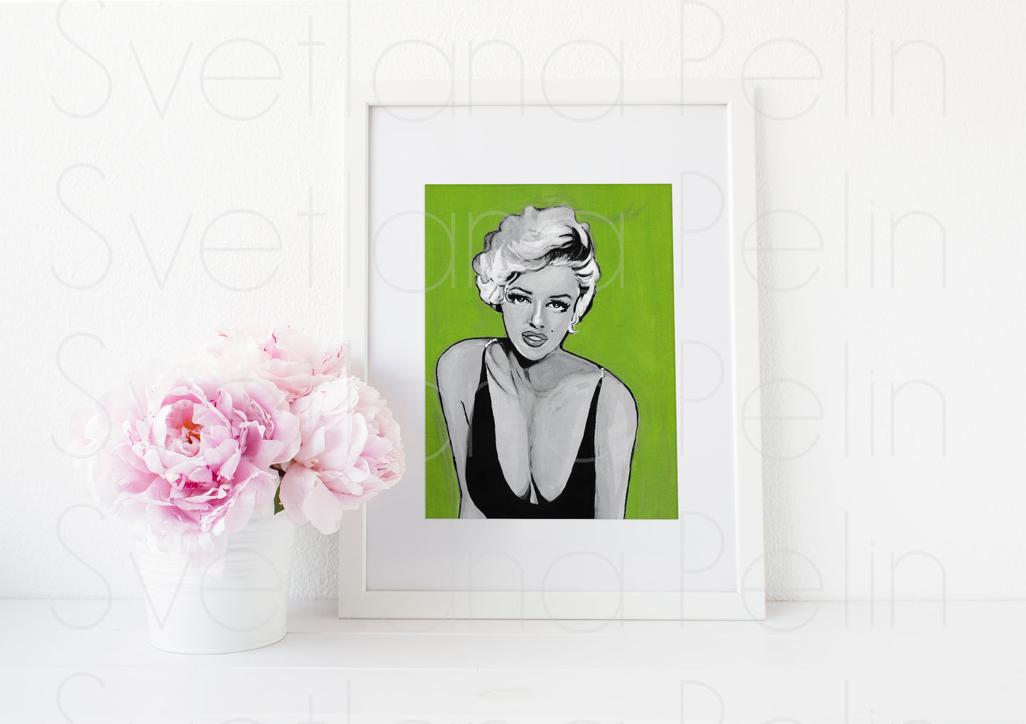 Marilyn Monroe, Ed Feingersh, ART PRINT Signed by Artist