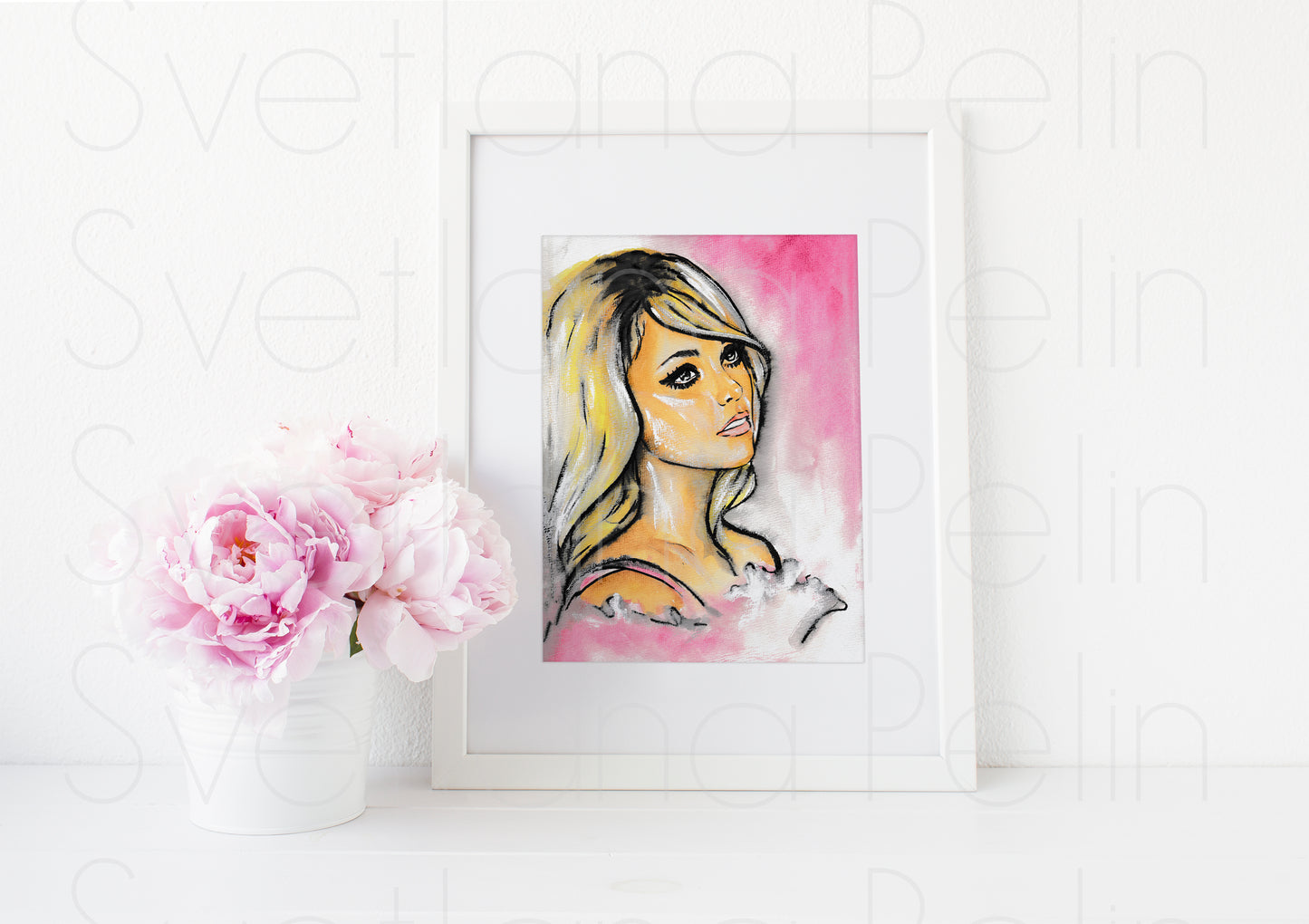 Sharon Tate, ART PRINT Signed by Artist