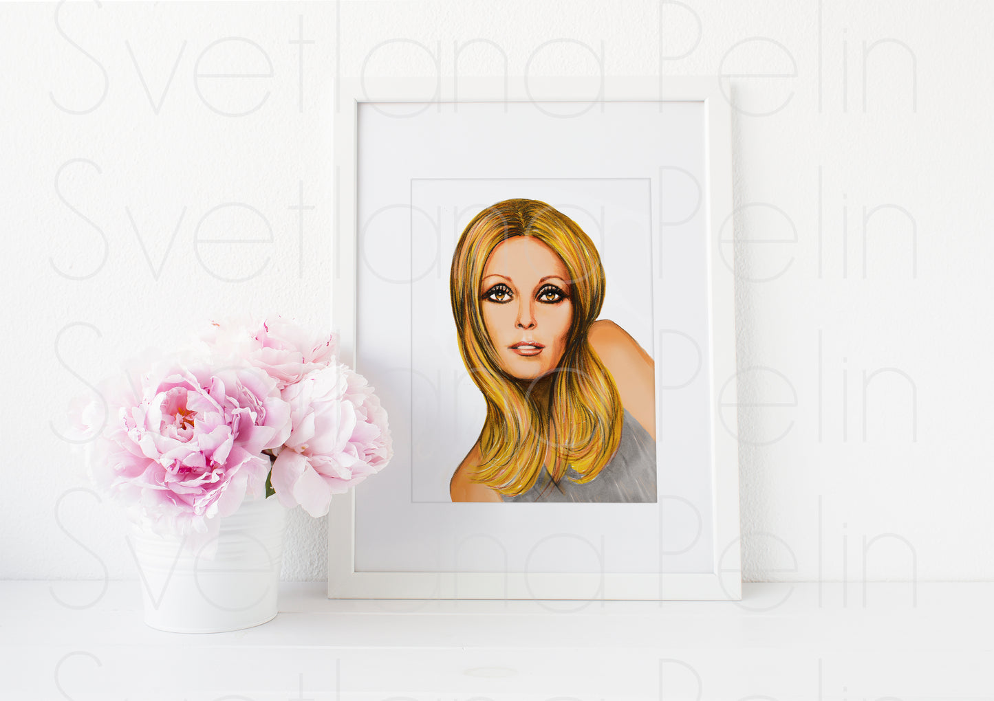 Sharon Tate, ART PRINT Signed by Artist