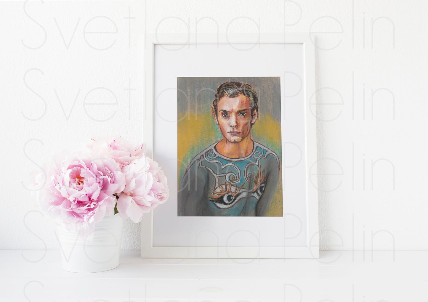 Jude Law, ART PRINT Signed by Artist