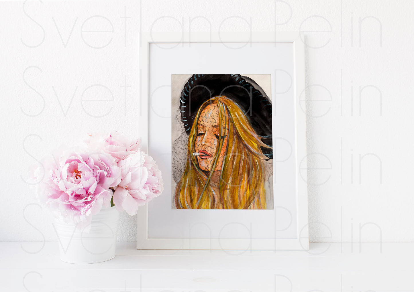 Vanessa Paradis, ART PRINT Signed by Artist