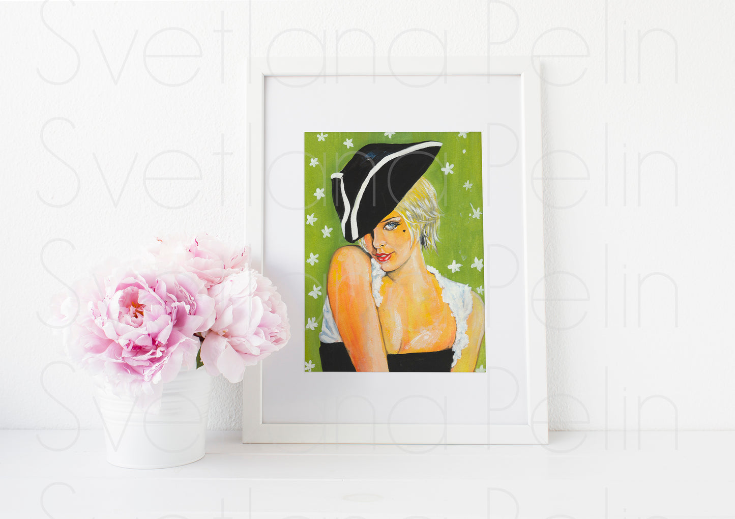 Charlize Theron, ART PRINT Signed by Artist