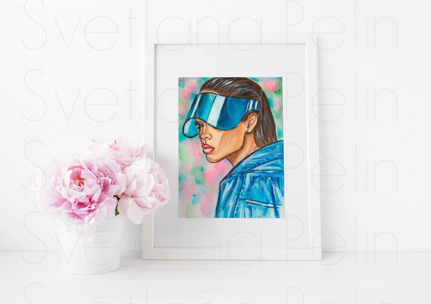 Rihanna, ART PRINT Signed by Artist