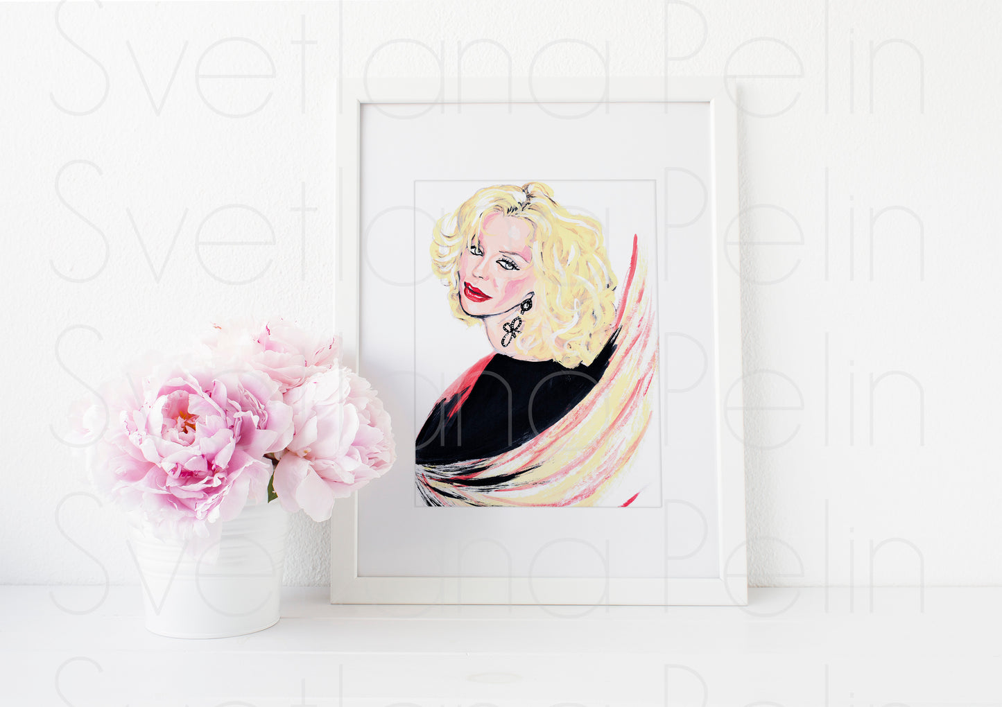 Courtney L, ART PRINT Signed by Artist