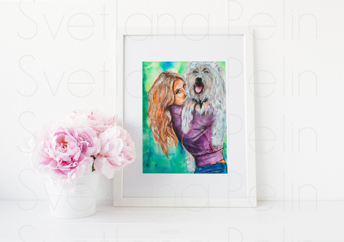 Jennifer Aniston, ART PRINT Signed by Artist