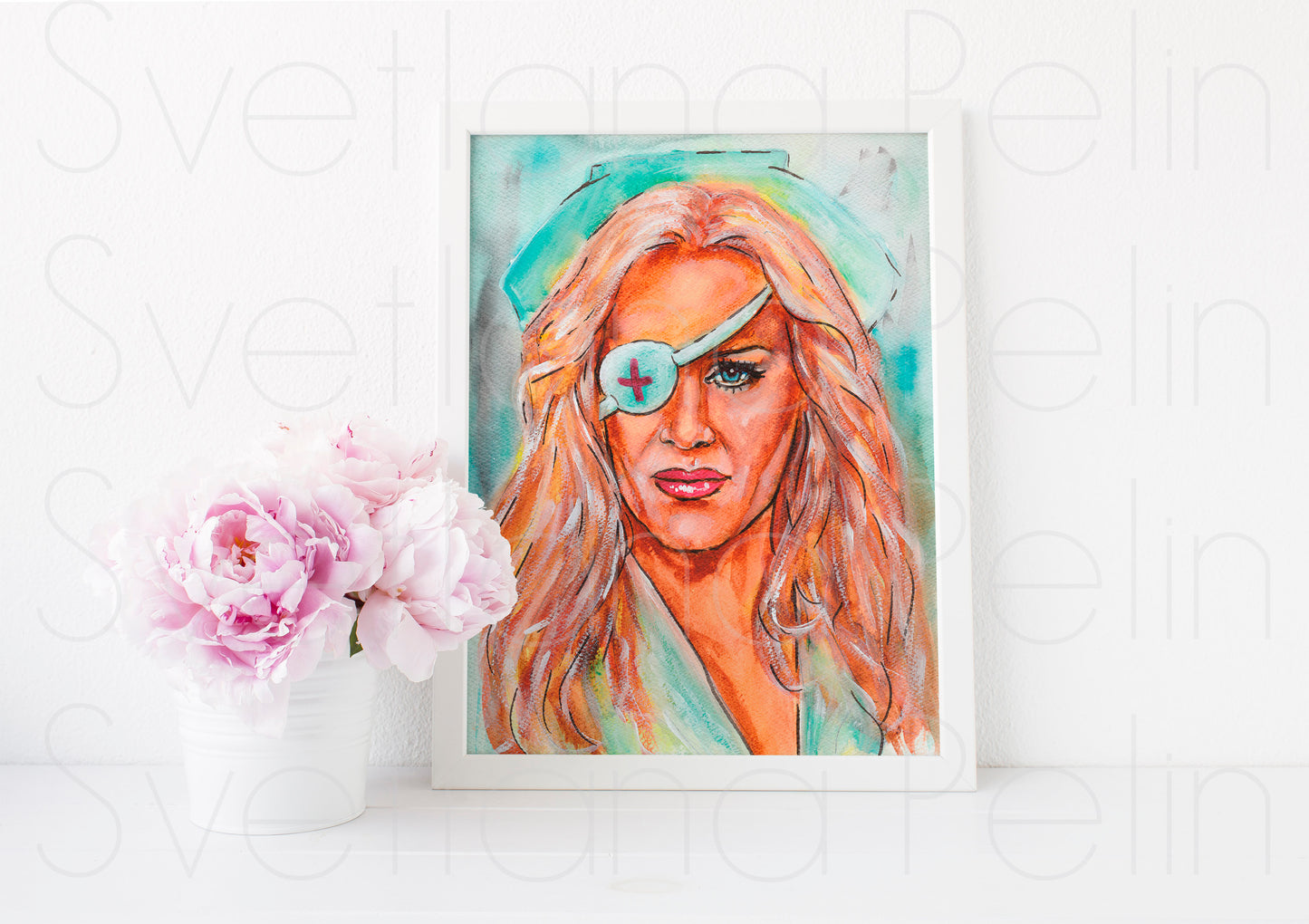 Daryl Hannah, ART PRINT Signed by Artist