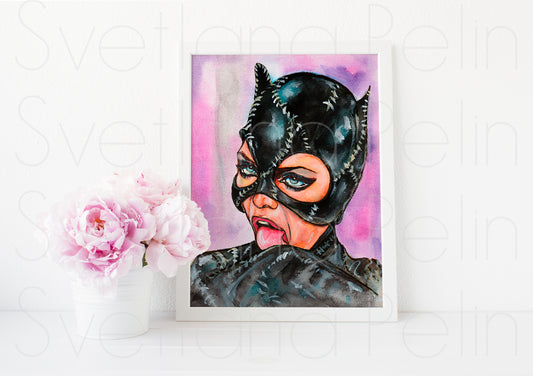 Michelle Pfeiffer, ART PRINT Signed by Artist