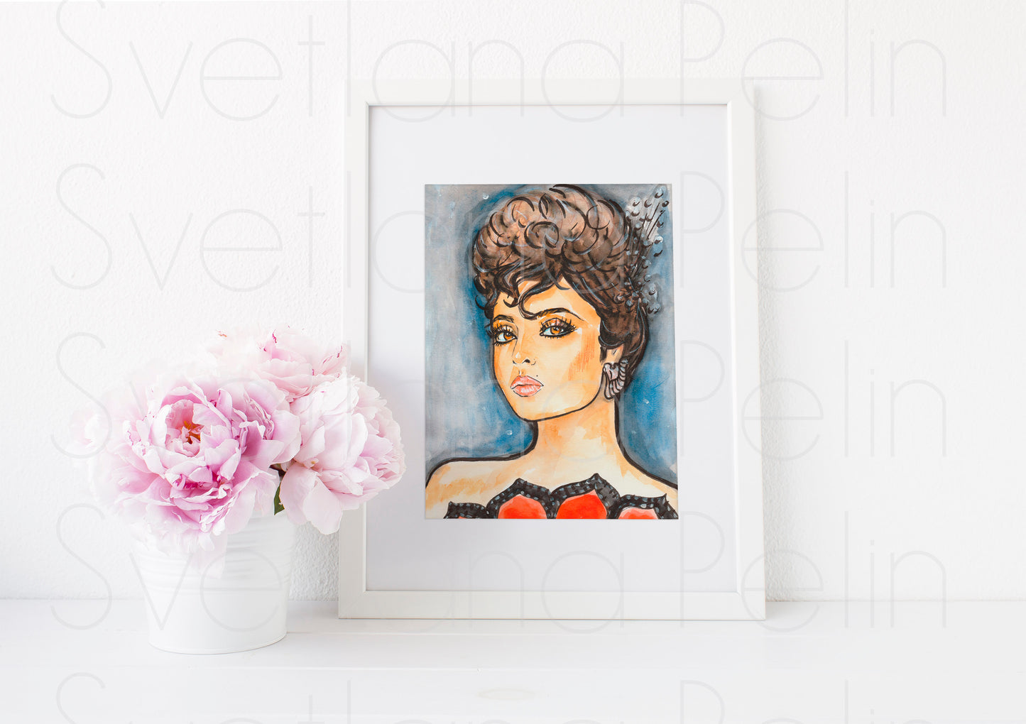 Rekha, ART PRINT Signed by Artist