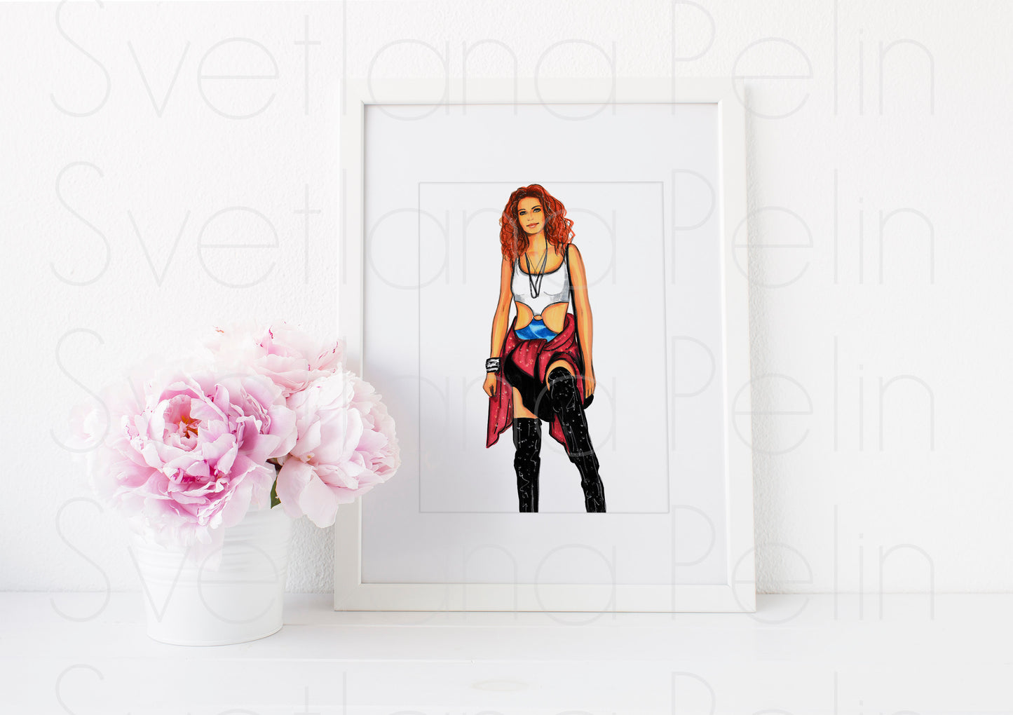 Julia Roberts, Pretty Woman, ART PRINT Signed by Artist
