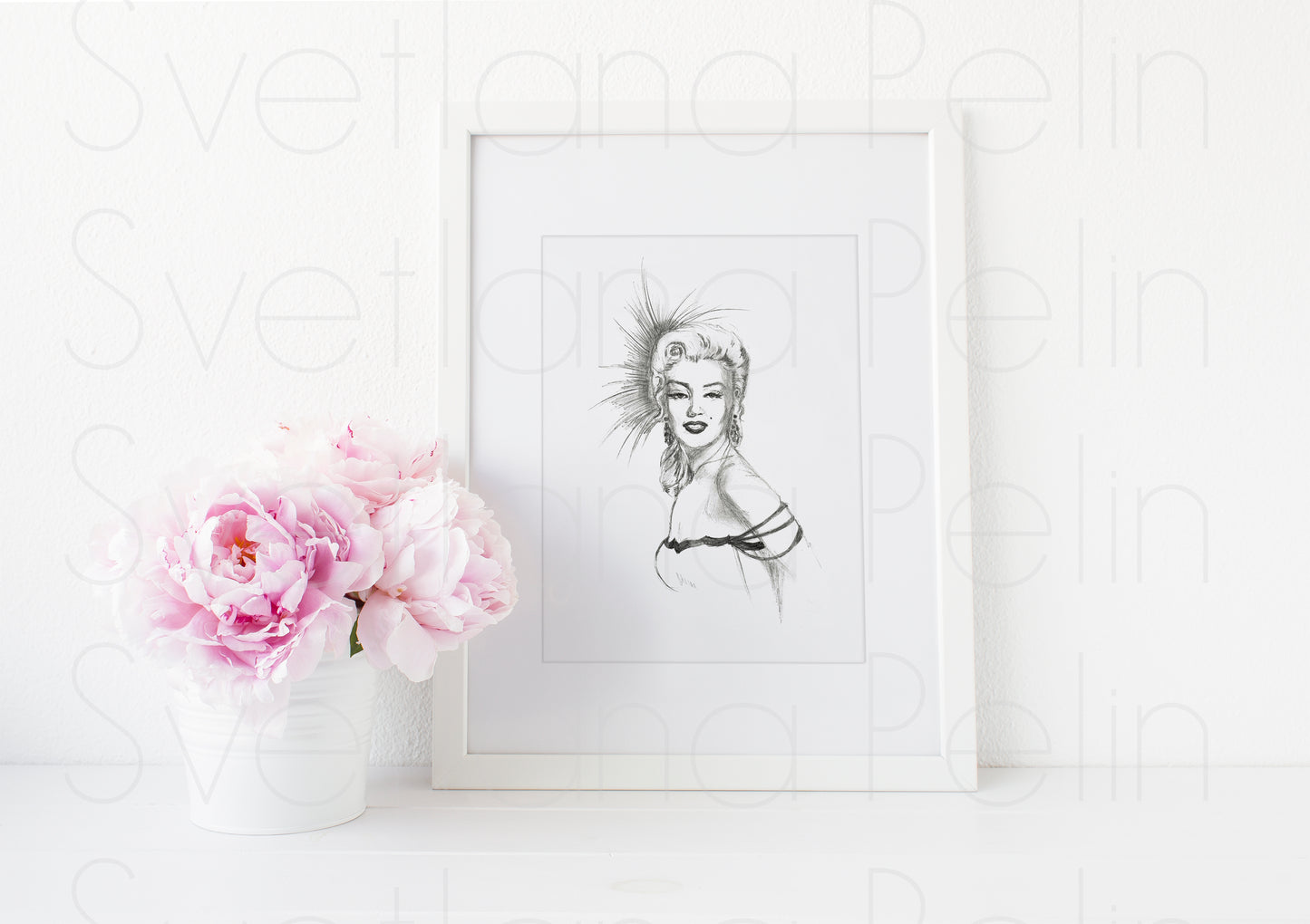 Marilyn Monroe, River of No Return, ART PRINT Signed by Artist