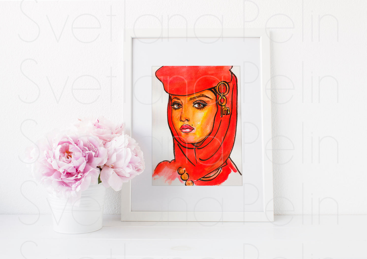 Rekha, ART PRINT Signed by Artist