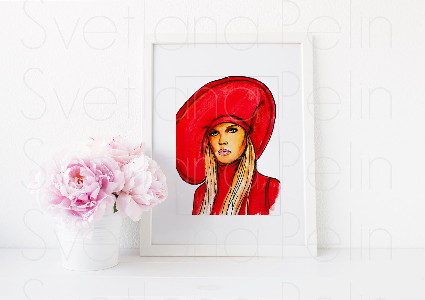 Kim Basinger, ART PRINT Signed by Artist