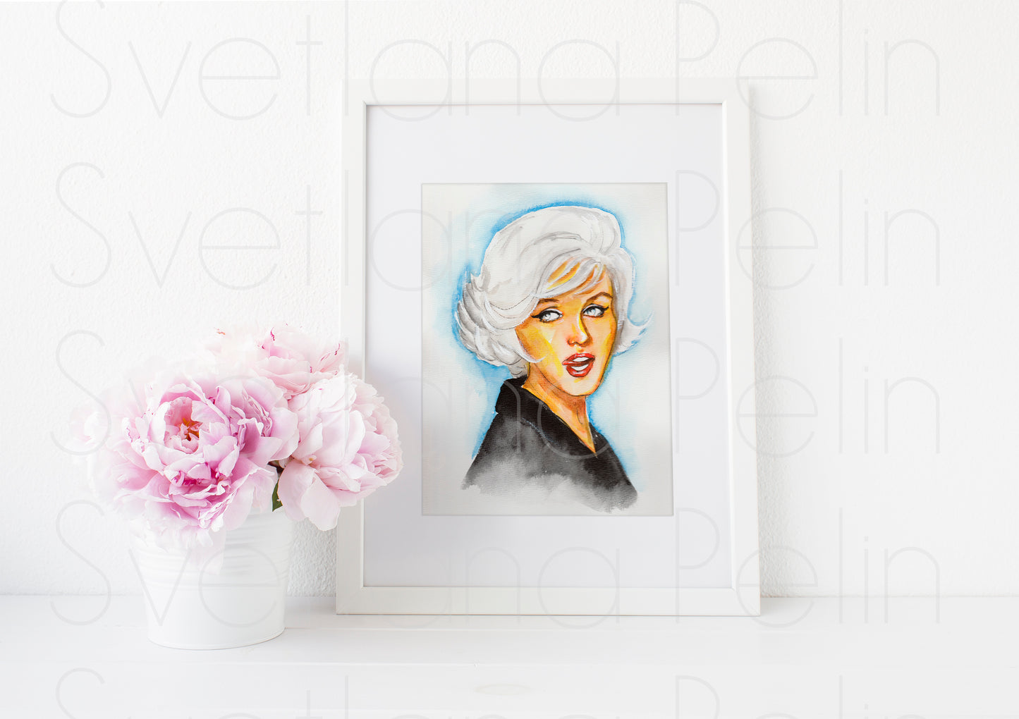 Marilyn Monroe, Something's Got to Give, ART PRINT Signed by Artist