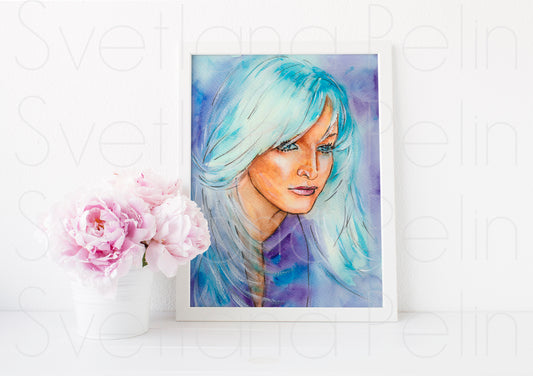 Bonnie, ART PRINT Signed by Artist