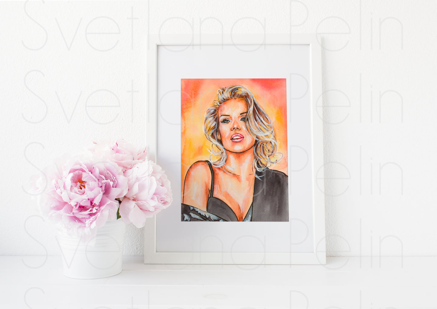 Kim Wilde, KW, ART PRINT Signed by Artist