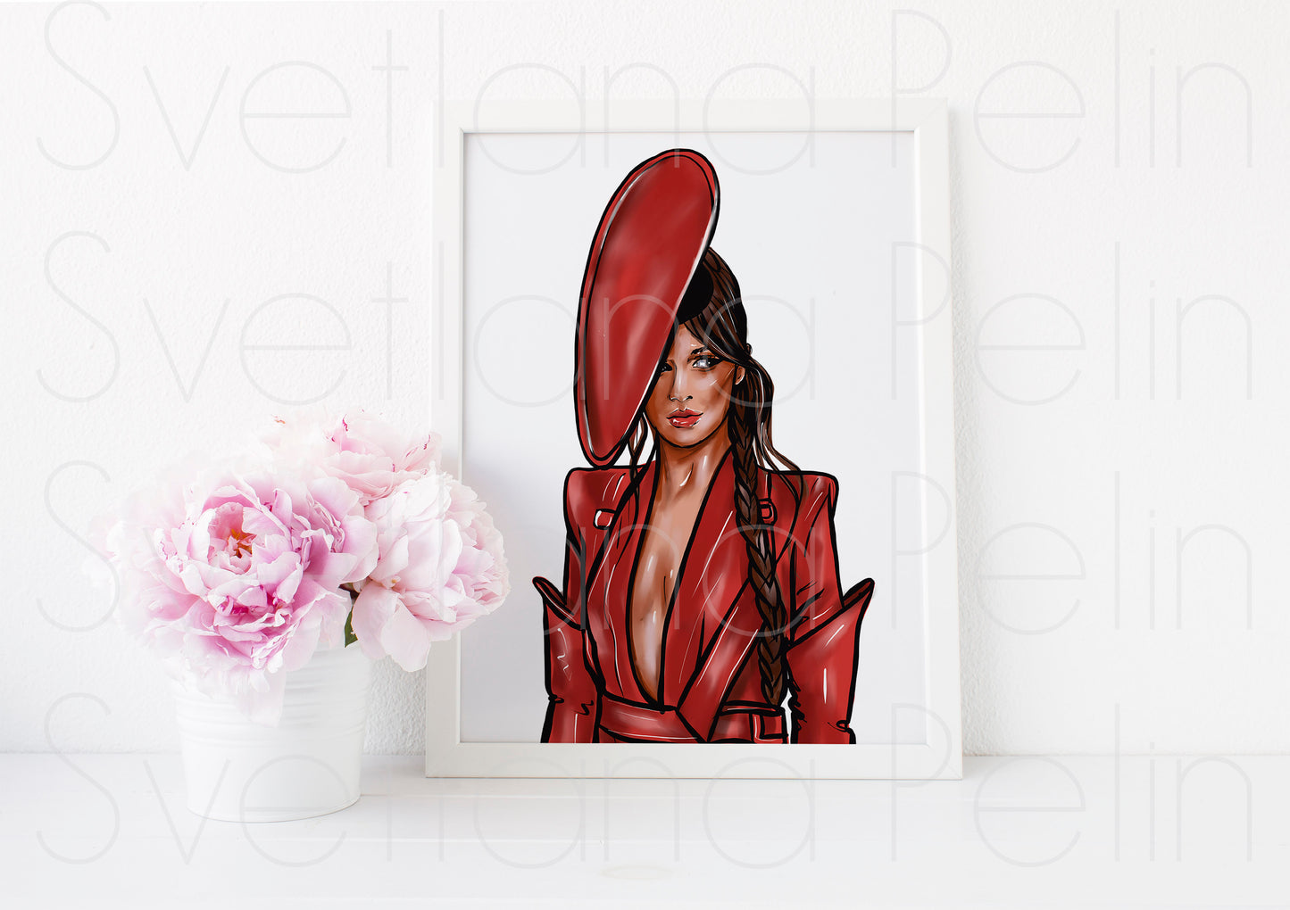 Camila, CC, ART PRINT Signed by Artist