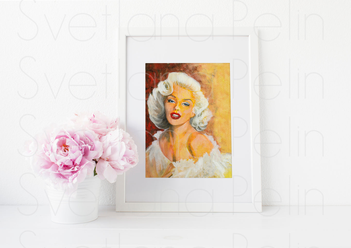 Marilyn Monroe, River of No Return, RNR, ART PRINT Signed by Artist