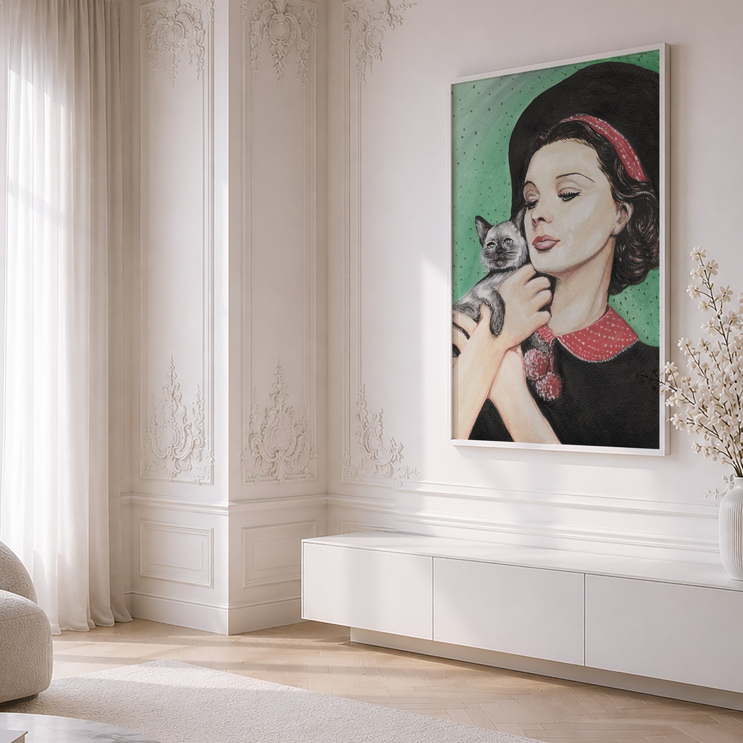 Vivien Leigh. Museum Framed Print