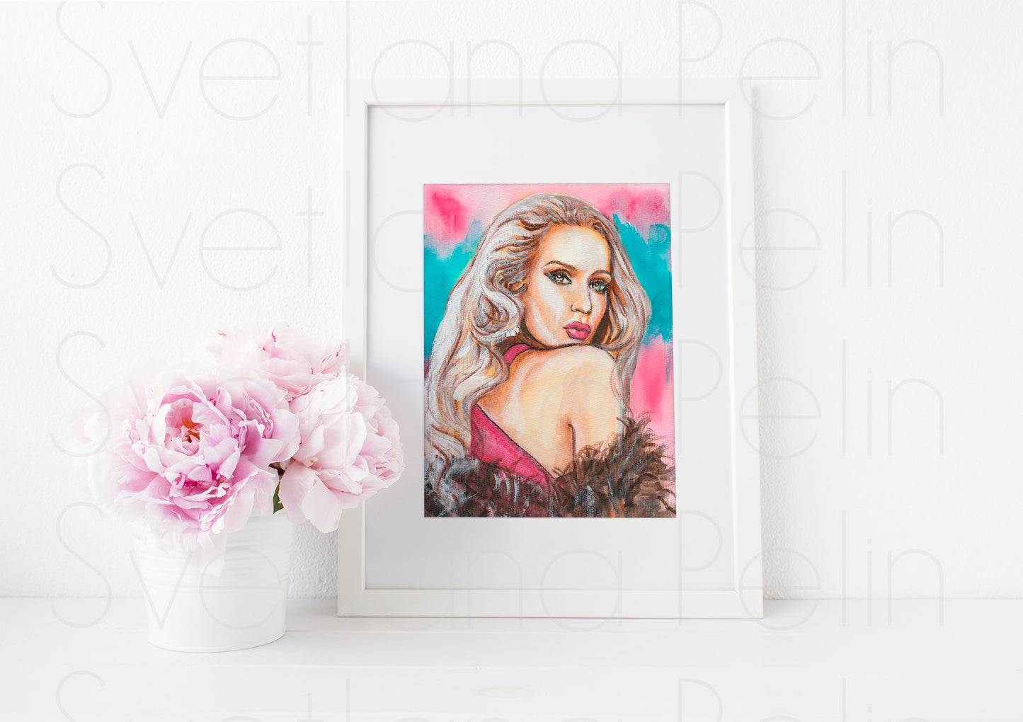 Jerry Hall, ART PRINT Signed by Artist