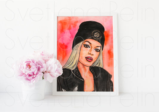 Rita, RO, ART PRINT Signed by Artist