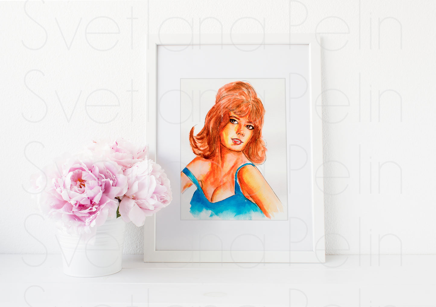 Natalie Wood, ART PRINT Signed by Artist